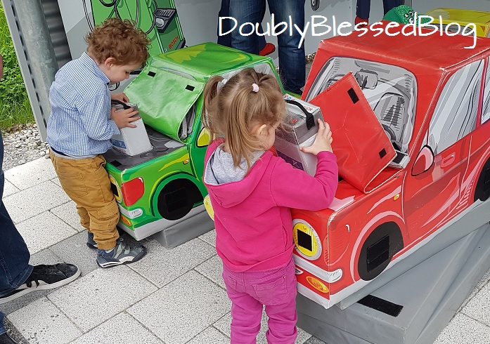 Autoservice im Ravensburger Spieleland - Autos flicken für Kleinkinder