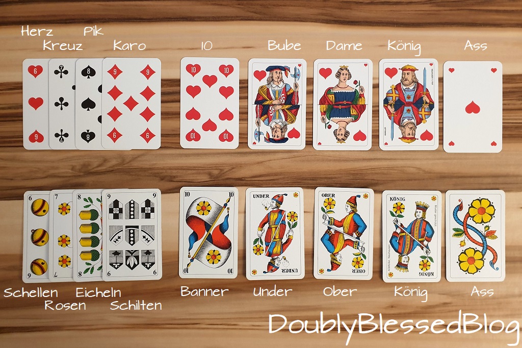 Kinderleicht die deutschen oder französichen Spielkarten kennenlernen / Lernspiele, Kartenspiele